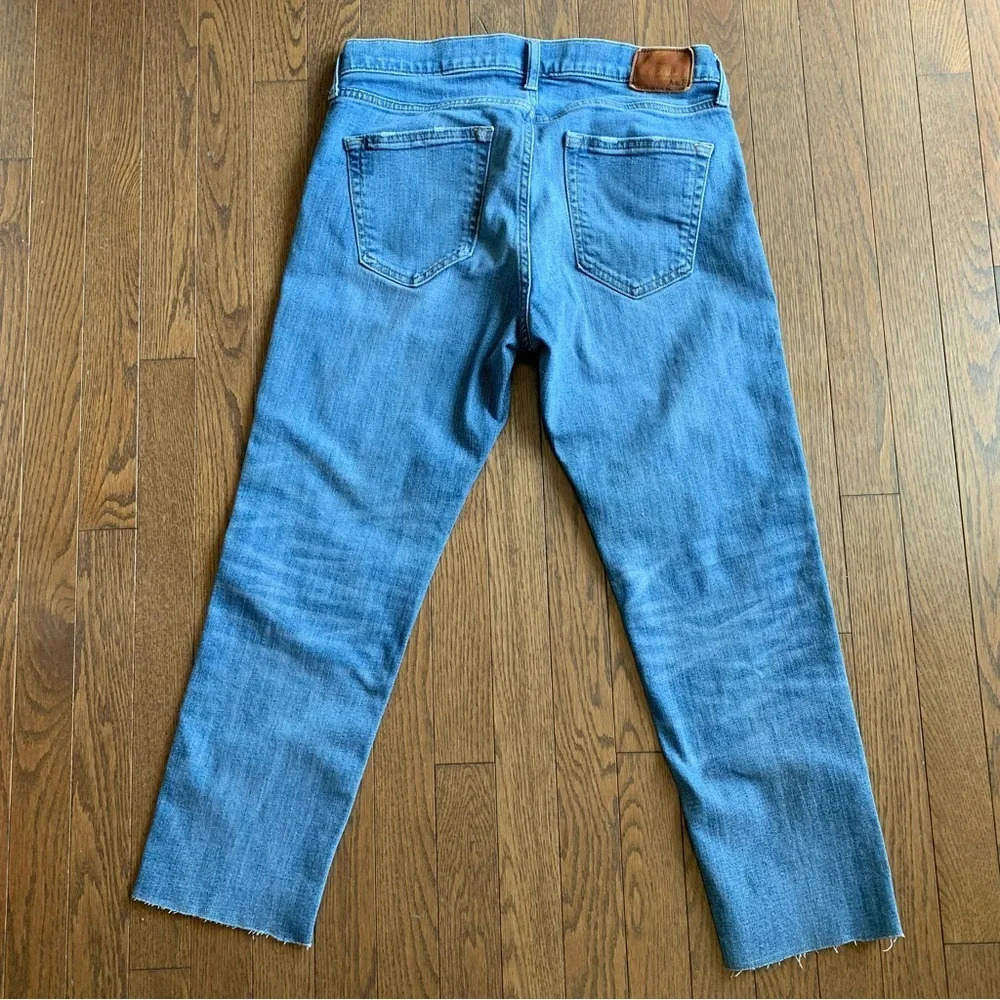 Abercrombie & Fitch Langdon Skinny Medium Wash Jeans Size 30 x 30 Hemmed - Picture 8 of 14